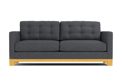 Logan Drive Apartment Size Sleeper Sofa Bed :: Leg Finish: Natural / Sleeper Option: Memory Foam Mattress