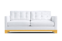 Logan Drive Apartment Size Sleeper Sofa Bed :: Leg Finish: Natural / Sleeper Option: Memory Foam Mattress