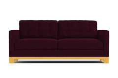 Logan Drive Apartment Size Sleeper Sofa Bed :: Leg Finish: Natural / Sleeper Option: Memory Foam Mattress