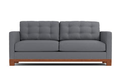 Logan Drive Apartment Size Sleeper Sofa Bed :: Leg Finish: Pecan / Sleeper Option: Memory Foam Mattress