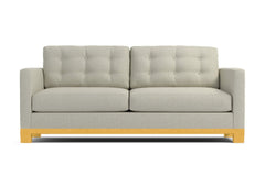 Logan Drive Queen Size Sleeper Sofa Bed :: Leg Finish: Natural / Sleeper Option: Deluxe Innerspring Mattress