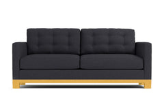 Logan Drive Queen Size Sleeper Sofa Bed :: Leg Finish: Natural / Sleeper Option: Memory Foam Mattress