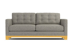 Logan Drive Queen Size Sleeper Sofa Bed :: Leg Finish: Natural / Sleeper Option: Deluxe Innerspring Mattress