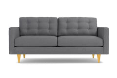 Logan Apartment Size Sofa :: Leg Finish: Natural / Size: Apartment Size - 68&quot;w