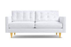 Logan Apartment Size Sofa :: Leg Finish: Natural / Size: Apartment Size - 68&quot;w