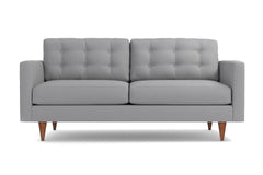 Logan Apartment Size Sofa :: Leg Finish: Pecan / Size: Apartment Size - 68&quot;w