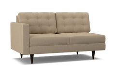 Logan Left Arm Apartment Size Sofa :: Leg Finish: Espresso / Configuration: LAF - Chaise on the Left