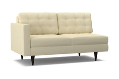 Logan Left Arm Apartment Size Sofa :: Leg Finish: Espresso / Configuration: LAF - Chaise on the Left
