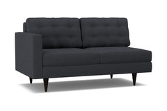 Logan Left Arm Apartment Size Sofa :: Leg Finish: Espresso / Configuration: LAF - Chaise on the Left