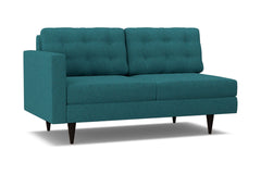 Logan Left Arm Apartment Size Sofa :: Leg Finish: Espresso / Configuration: LAF - Chaise on the Left