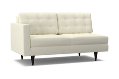 Logan Left Arm Apartment Size Sofa :: Leg Finish: Espresso / Configuration: LAF - Chaise on the Left