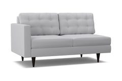 Logan Left Arm Apartment Size Sofa :: Leg Finish: Espresso / Configuration: LAF - Chaise on the Left