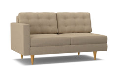 Logan Left Arm Apartment Size Sofa :: Leg Finish: Natural / Configuration: LAF - Chaise on the Left