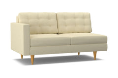 Logan Left Arm Apartment Size Sofa :: Leg Finish: Natural / Configuration: LAF - Chaise on the Left