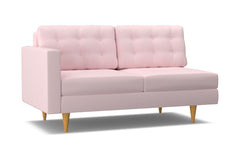 Logan Left Arm Apartment Size Sofa :: Leg Finish: Natural / Configuration: LAF - Chaise on the Left