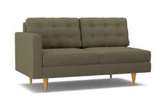 Logan Left Arm Apartment Size Sofa :: Leg Finish: Natural / Configuration: LAF - Chaise on the Left