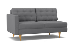 Logan Left Arm Apartment Size Sofa :: Leg Finish: Natural / Configuration: LAF - Chaise on the Left