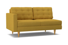 Logan Left Arm Apartment Size Sofa :: Leg Finish: Natural / Configuration: LAF - Chaise on the Left