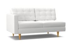 Logan Left Arm Apartment Size Sofa :: Leg Finish: Natural / Configuration: LAF - Chaise on the Left