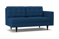 Logan Right Arm Apartment Size Sofa :: Leg Finish: Espresso / Configuration: RAF - Chaise on the Right