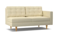 Logan Right Arm Apartment Size Sofa :: Leg Finish: Natural / Configuration: RAF - Chaise on the Right