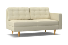 Logan Right Arm Apartment Size Sofa :: Leg Finish: Natural / Configuration: RAF - Chaise on the Right