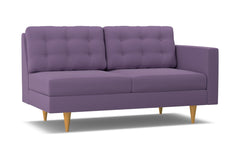 Logan Right Arm Apartment Size Sofa :: Leg Finish: Natural / Configuration: RAF - Chaise on the Right