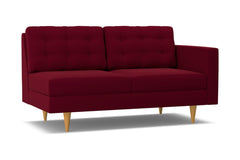 Logan Right Arm Apartment Size Sofa :: Leg Finish: Natural / Configuration: RAF - Chaise on the Right