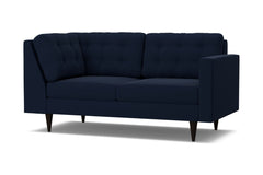 Logan Right Arm Corner Apt Size Sofa :: Leg Finish: Espresso / Configuration: RAF - Chaise on the Right