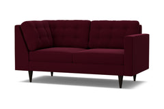 Logan Right Arm Corner Apt Size Sofa :: Leg Finish: Espresso / Configuration: RAF - Chaise on the Right