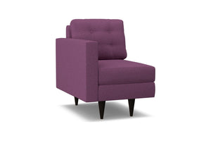 Logan Left Arm Chair :: Leg Finish: Espresso / Configuration: LAF - Chaise on the Left