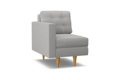 Logan Left Arm Chair :: Leg Finish: Natural / Configuration: LAF - Chaise on the Left