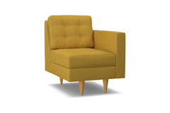Logan Right Arm Chair :: Leg Finish: Natural / Configuration: RAF - Chaise on the Right
