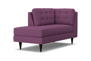 Logan Left Arm Chaise :: Leg Finish: Espresso / Configuration: LAF - Chaise on the Left