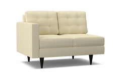 Logan Left Arm Loveseat :: Leg Finish: Espresso / Configuration: LAF - Chaise on the Left