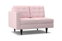 Logan Left Arm Loveseat :: Leg Finish: Espresso / Configuration: LAF - Chaise on the Left