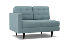 Logan Left Arm Loveseat :: Leg Finish: Espresso / Configuration: LAF - Chaise on the Left