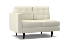 Logan Left Arm Loveseat :: Leg Finish: Espresso / Configuration: LAF - Chaise on the Left