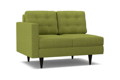 Logan Left Arm Loveseat :: Leg Finish: Espresso / Configuration: LAF - Chaise on the Left