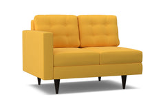 Logan Left Arm Loveseat :: Leg Finish: Espresso / Configuration: LAF - Chaise on the Left