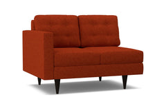 Logan Left Arm Loveseat :: Leg Finish: Espresso / Configuration: LAF - Chaise on the Left