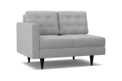 Logan Left Arm Loveseat :: Leg Finish: Espresso / Configuration: LAF - Chaise on the Left