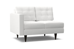 Logan Left Arm Loveseat :: Leg Finish: Espresso / Configuration: LAF - Chaise on the Left