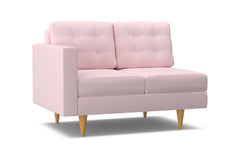 Logan Left Arm Loveseat :: Leg Finish: Natural / Configuration: LAF - Chaise on the Left