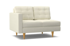 Logan Left Arm Loveseat :: Leg Finish: Natural / Configuration: LAF - Chaise on the Left