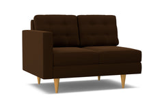 Logan Left Arm Loveseat :: Leg Finish: Natural / Configuration: LAF - Chaise on the Left