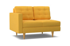 Logan Left Arm Loveseat :: Leg Finish: Natural / Configuration: LAF - Chaise on the Left