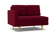 Logan Left Arm Loveseat :: Leg Finish: Natural / Configuration: LAF - Chaise on the Left