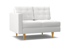 Logan Left Arm Loveseat :: Leg Finish: Natural / Configuration: LAF - Chaise on the Left