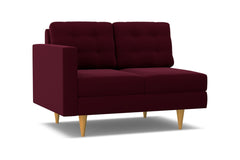 Logan Left Arm Loveseat :: Leg Finish: Natural / Configuration: LAF - Chaise on the Left